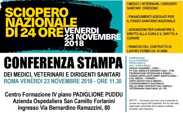 Locandina Conferenza Stampa